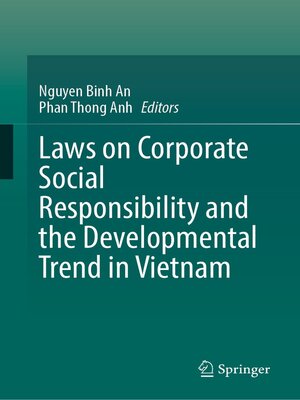 cover image of Laws on Corporate Social Responsibility and the Developmental Trend in Vietnam
